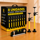 Kit Elevex - Suporte Telescópico e Ajustável, 100% Antiderrapante + Brinde Laser Level Pro 3