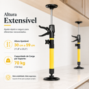 Kit Elevex - Suporte Telescópico e Ajustável, 100% Antiderrapante + Brinde Laser Level Pro 3